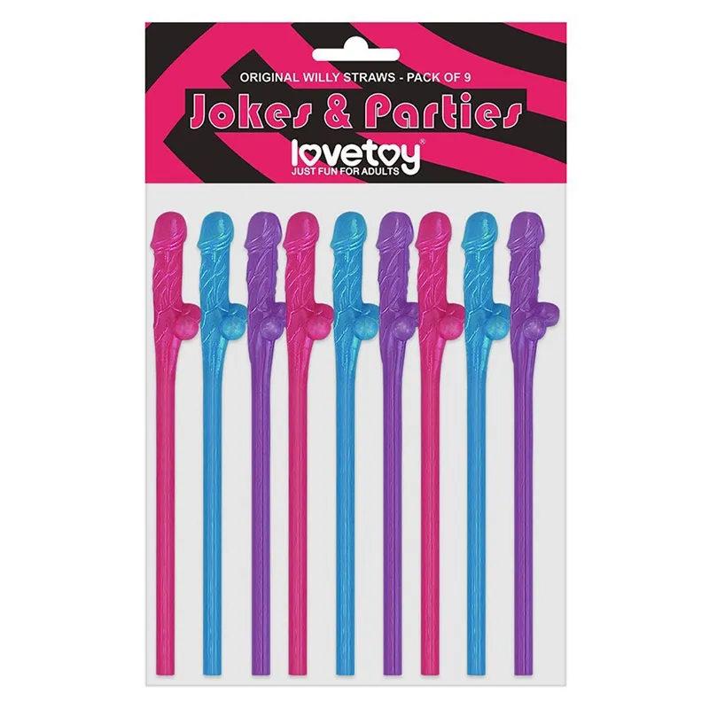 Lovetoy Penis Rietjes 9 St (1 set)