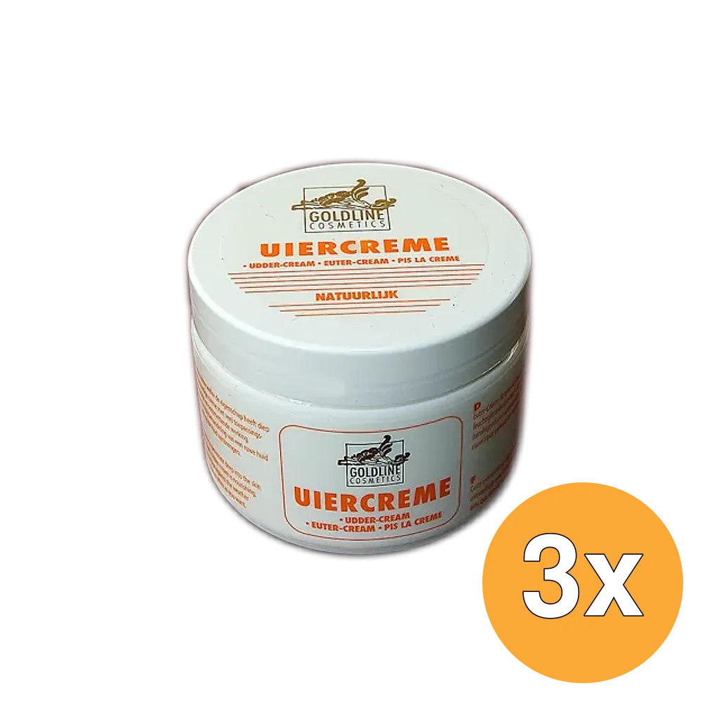 3x Goldline Uiercreme (250 ml)