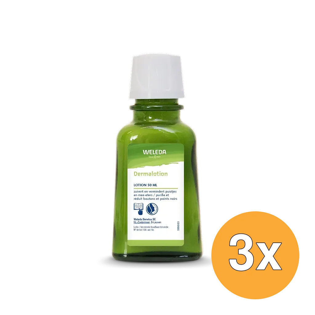 3x WELEDA Dermalotion (50 ml)