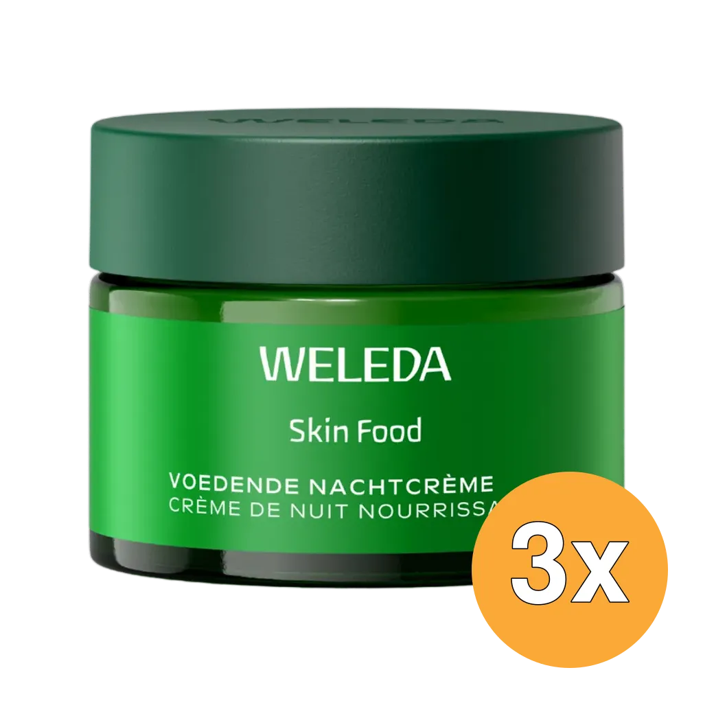 3x WELEDA Skin Food Nachtcreme (40 ml)