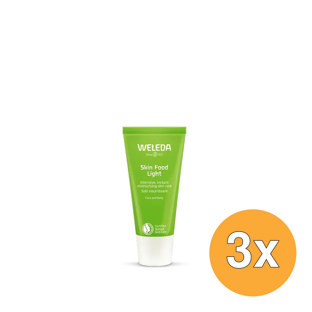 3x WELEDA Skin Food Light (30 ml)