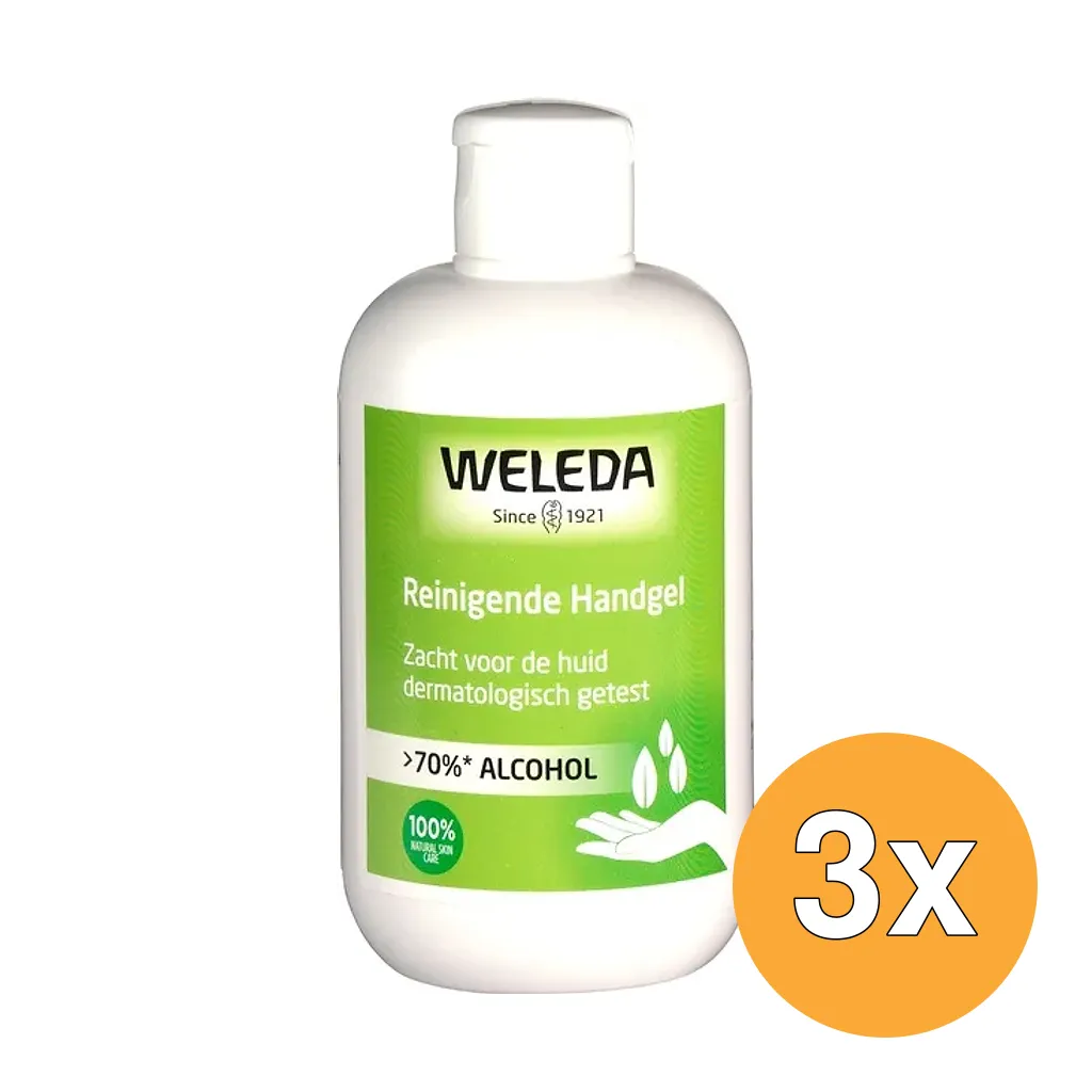 3x Weleda Handgel (250 ml)