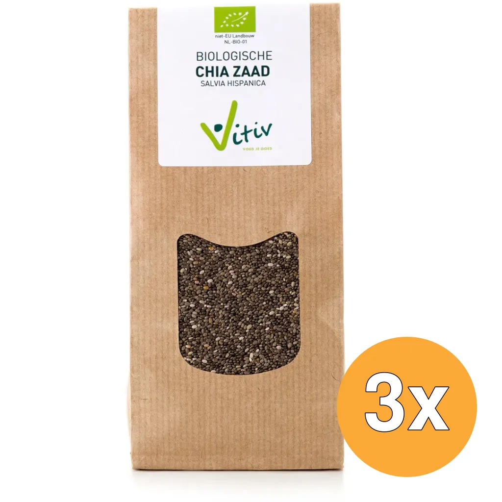 3x Vitiv Chiazaad Bio (1000 gr)