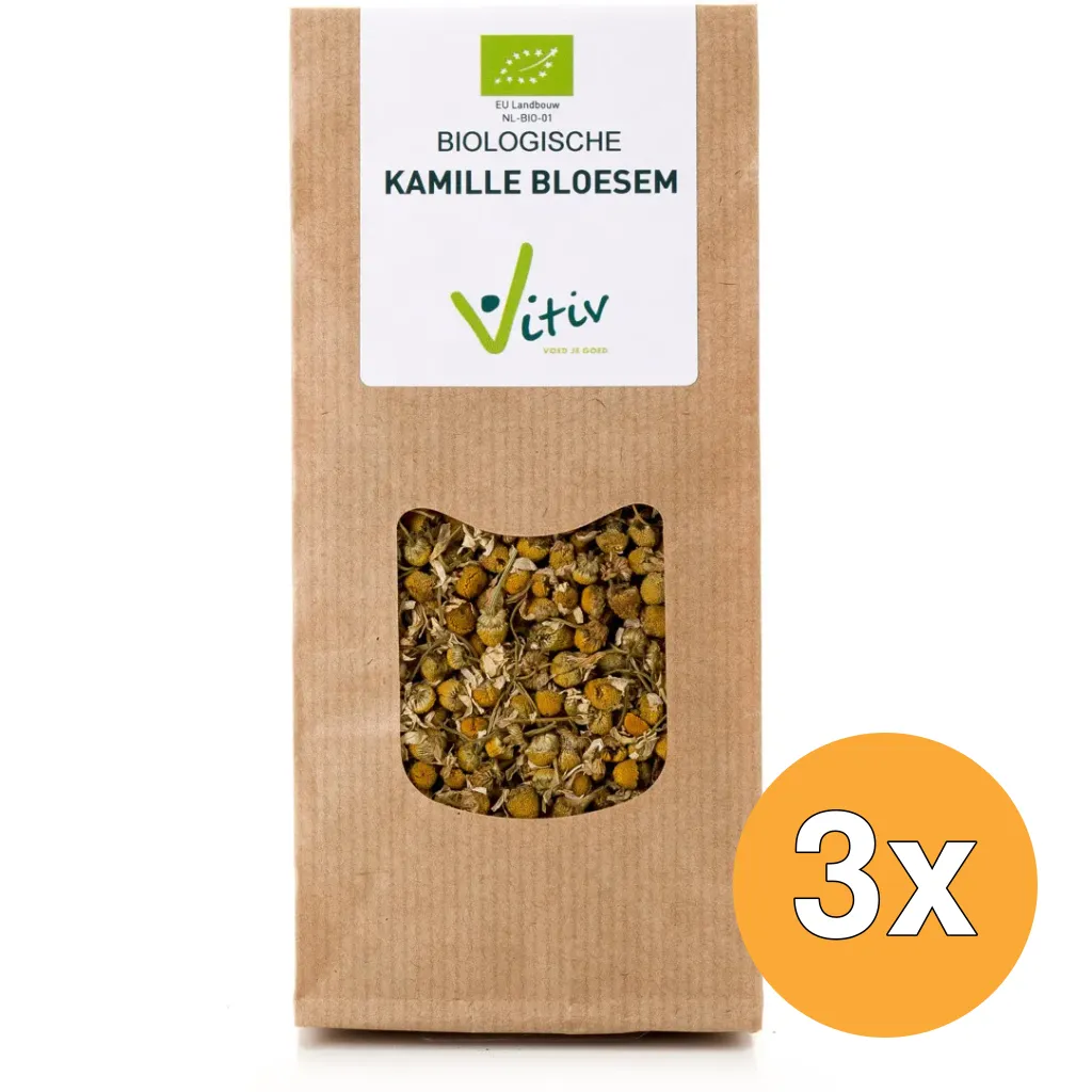 3x Vitiv Kamille Bio (50 gr)