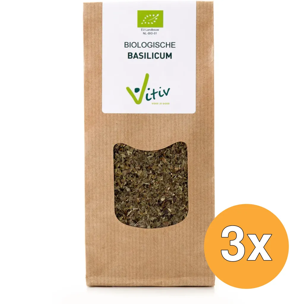 3x Vitiv Basilicum Bio (25 gr)
