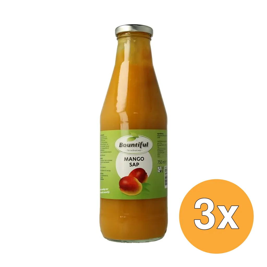 3x Bountiful Mangosap (750 ml)