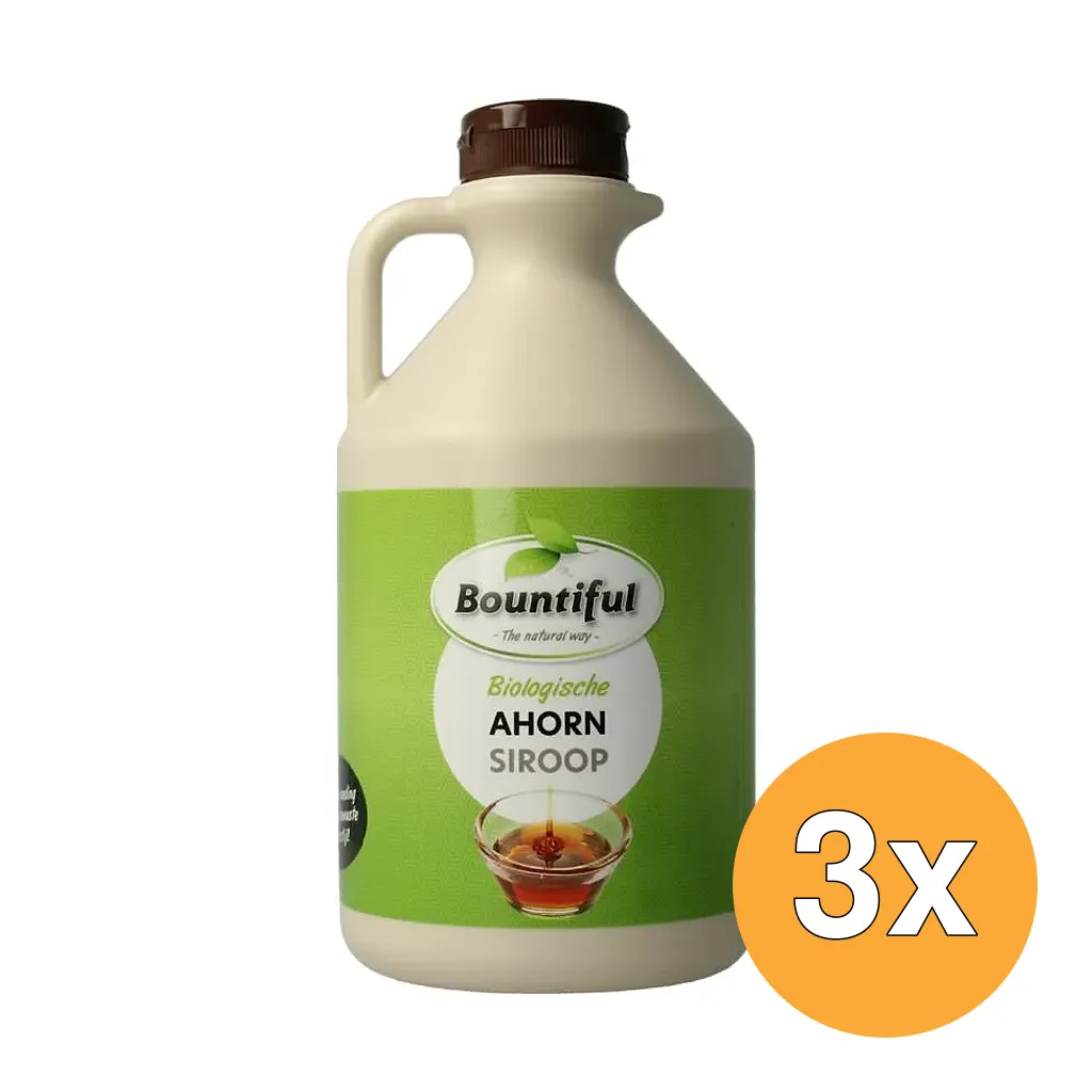 3x Bountiful Ahornsiroop Bio (1000 ml)