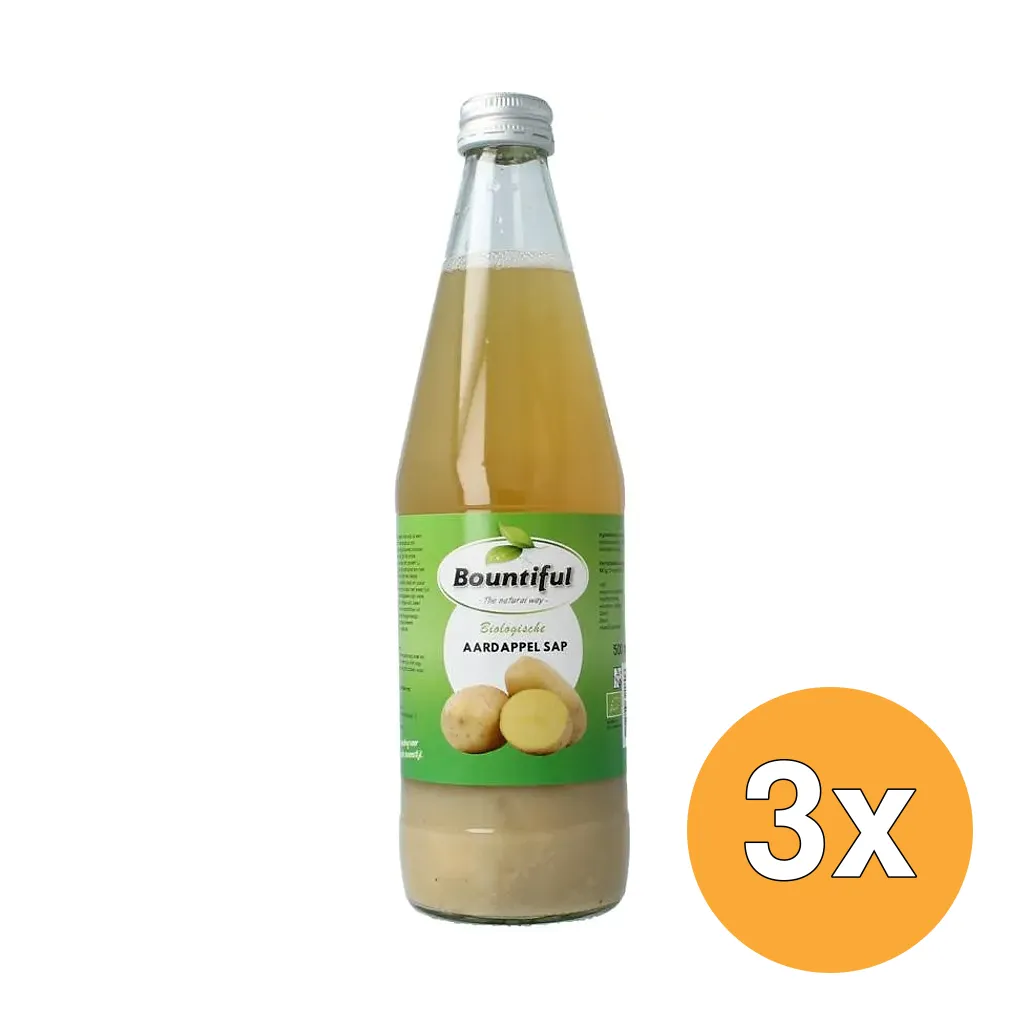 3x Bountiful Aardappelsap Bio (500 ml)
