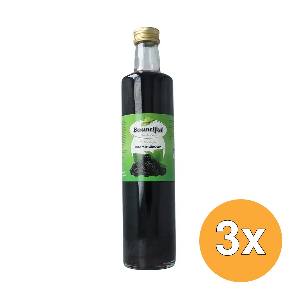 3x Bountiful Bramen Siroop (500 ml)