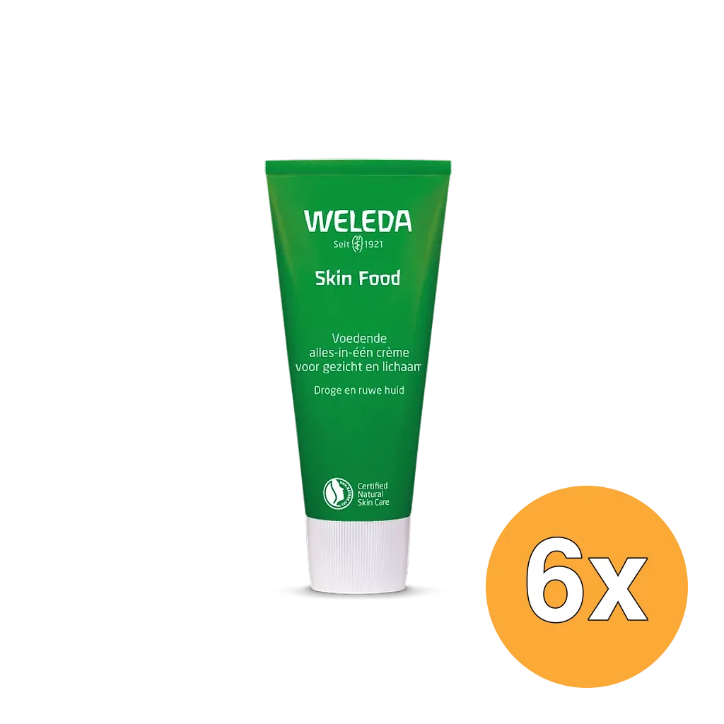 6x WELEDA Skin food (75 ml)