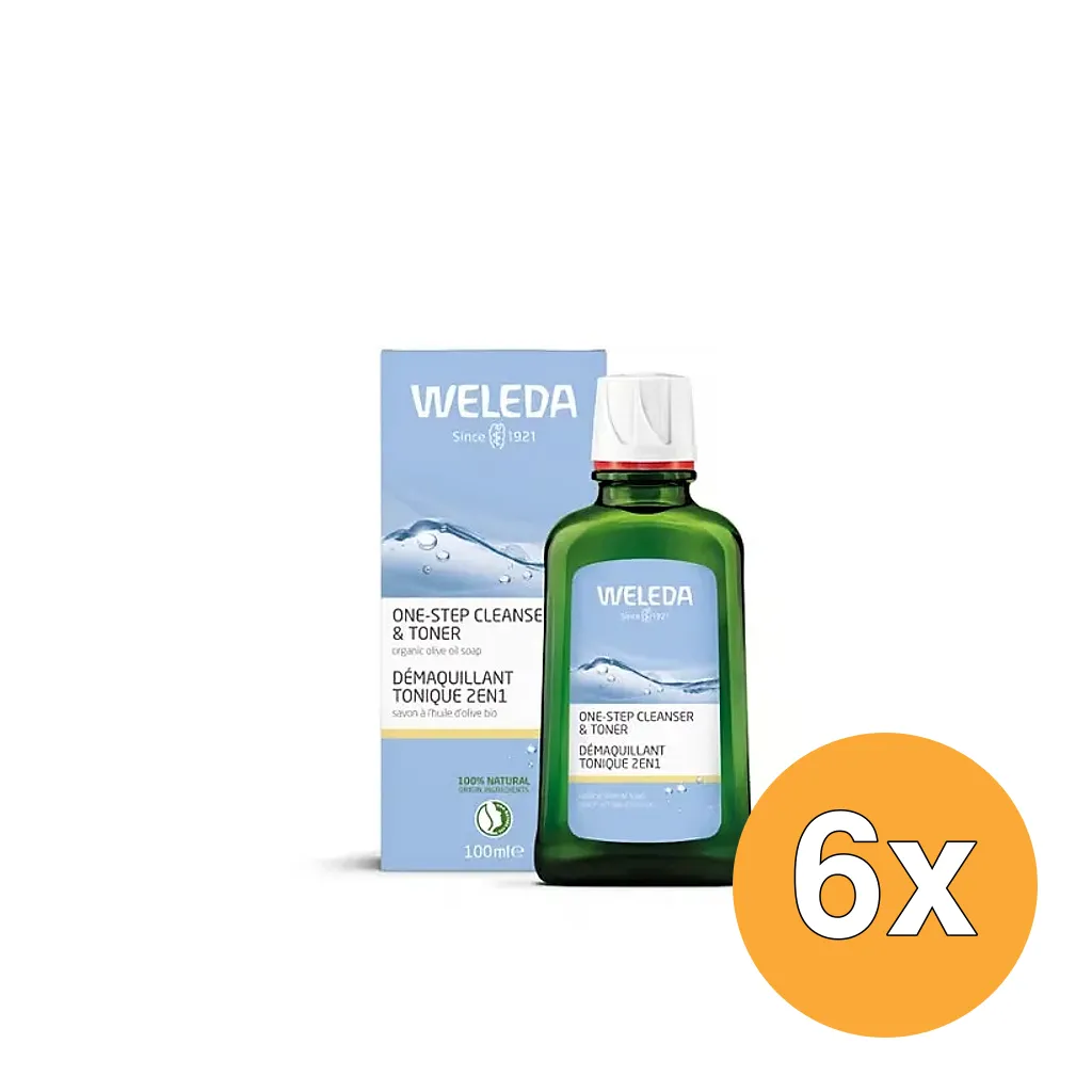 6x WELEDA 2-in-1 Reiniging (100 ml)