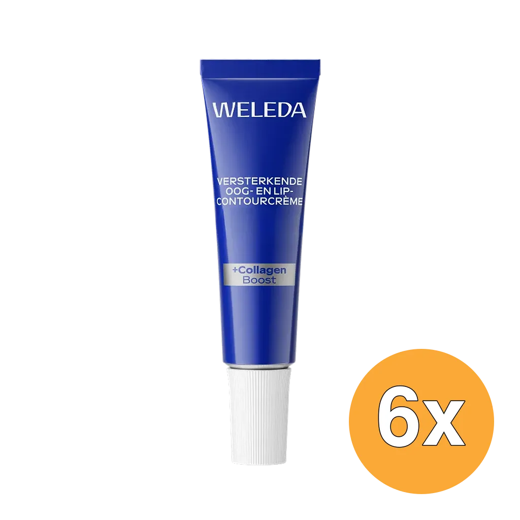 6x WELEDA Blauwe gentaan & edelweiss oog en lipcontourcreme (10 ml)