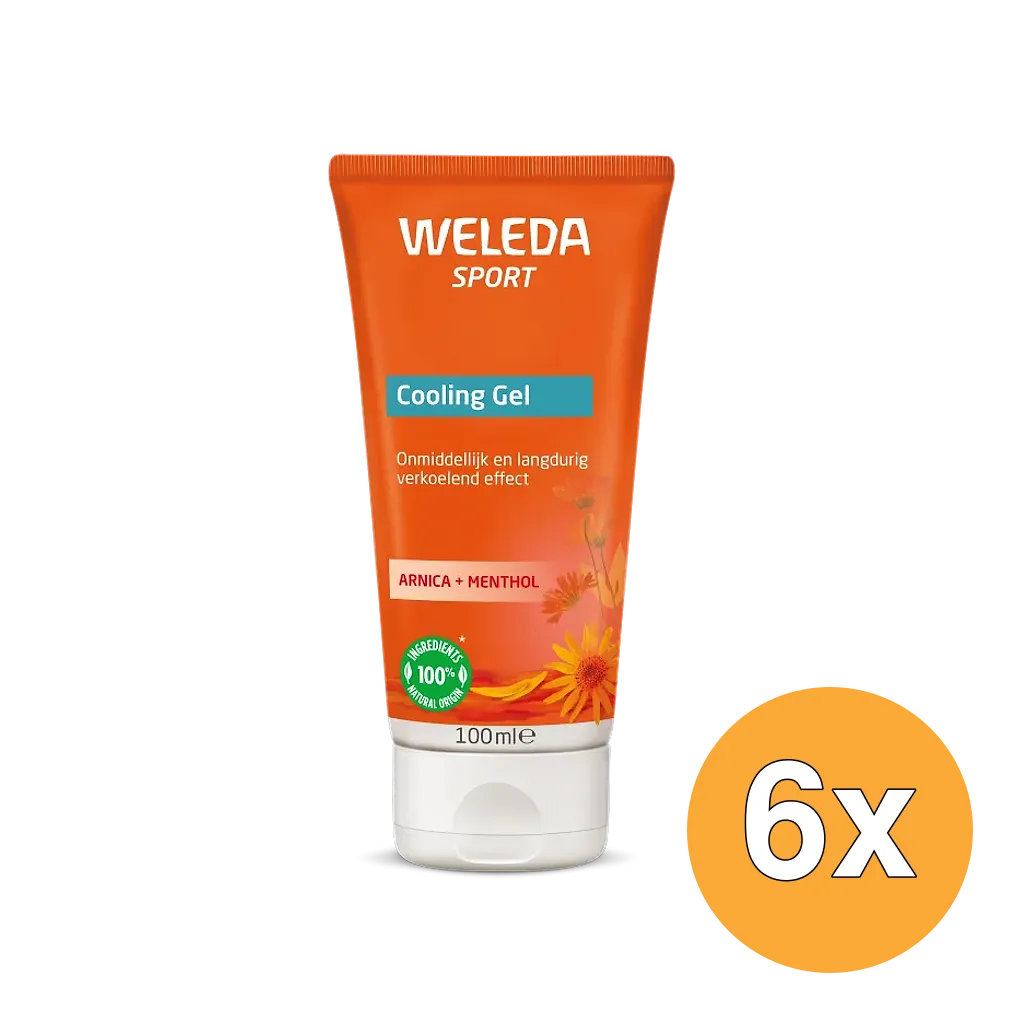 6x Weleda Sport Arnica Cooling Gel (100 ml)