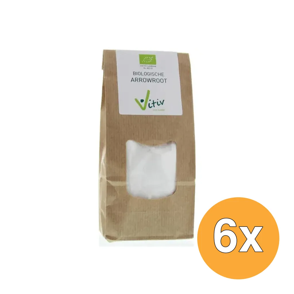 6x Vitiv Arrowroot Bio (200 gr)