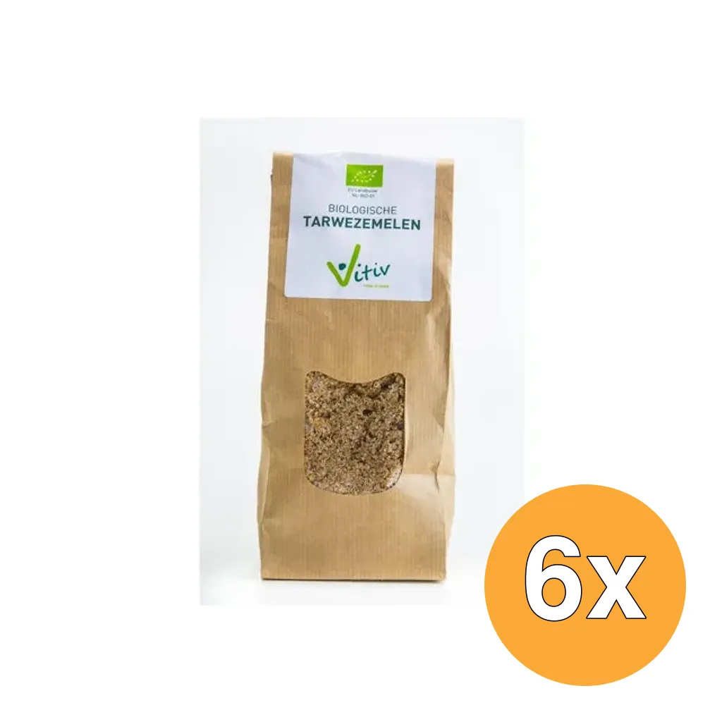 6x Vitiv Tarwezemelen Bio (250 gr)