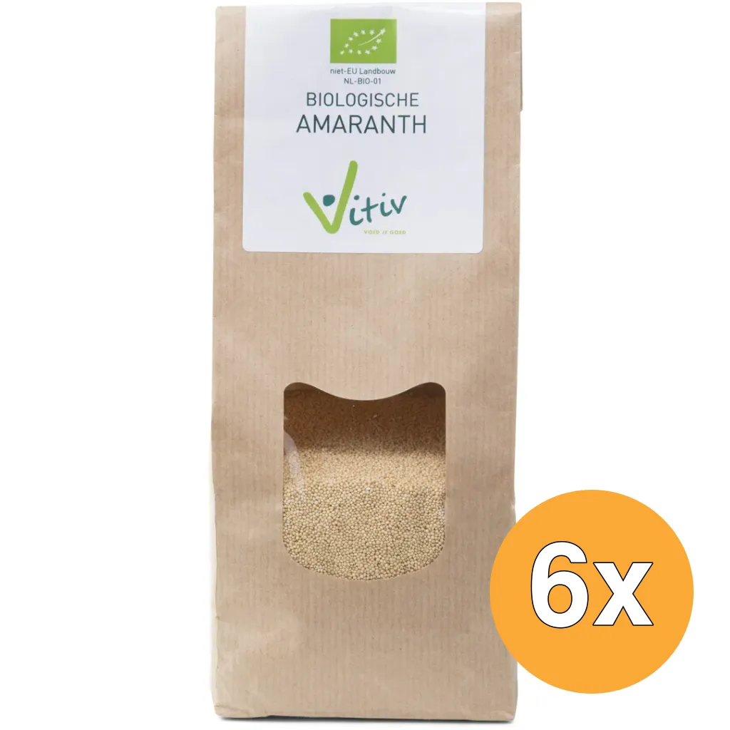 6x Vitiv Amaranth Bio (500 gr)