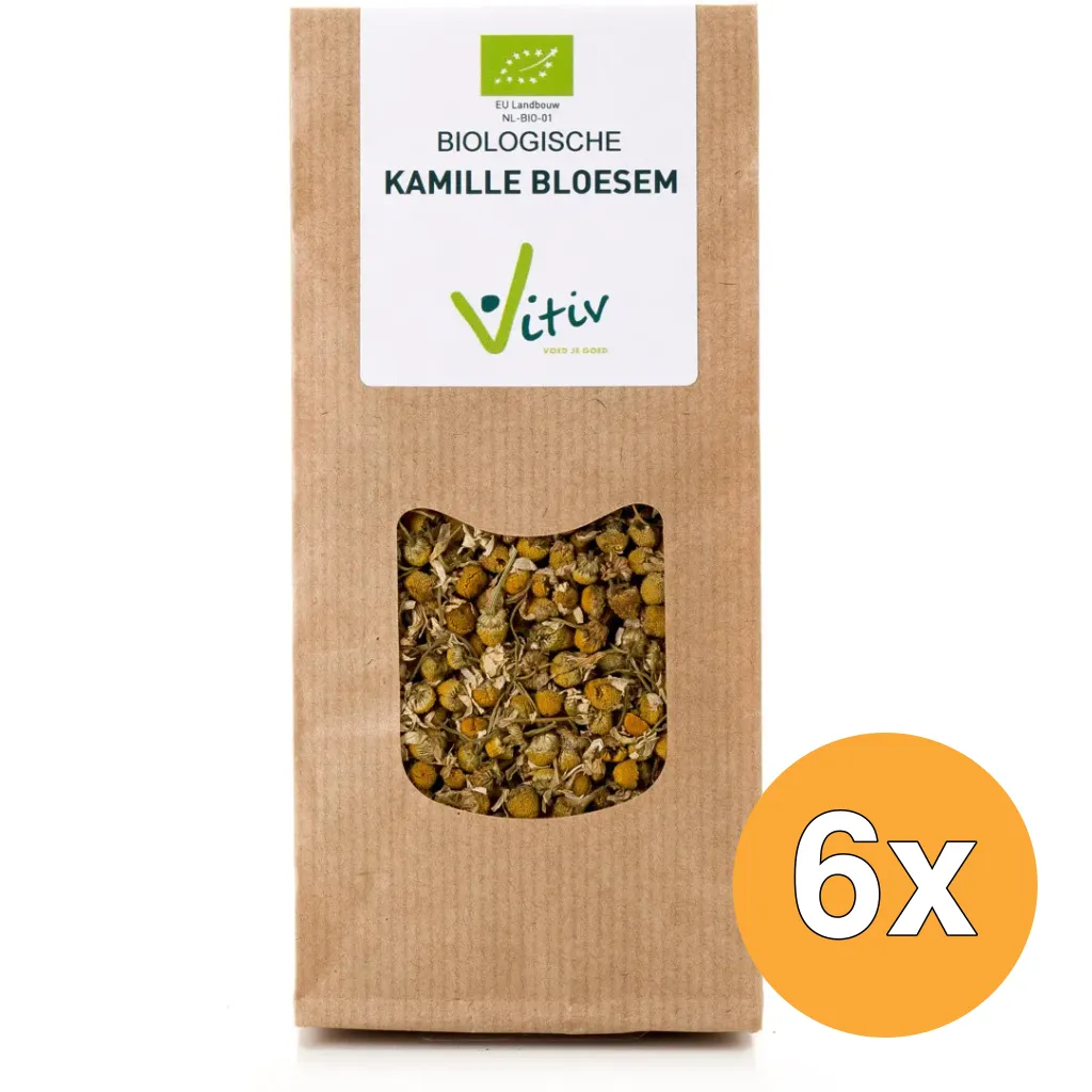 6x Vitiv Kamille Bio (50 gr)