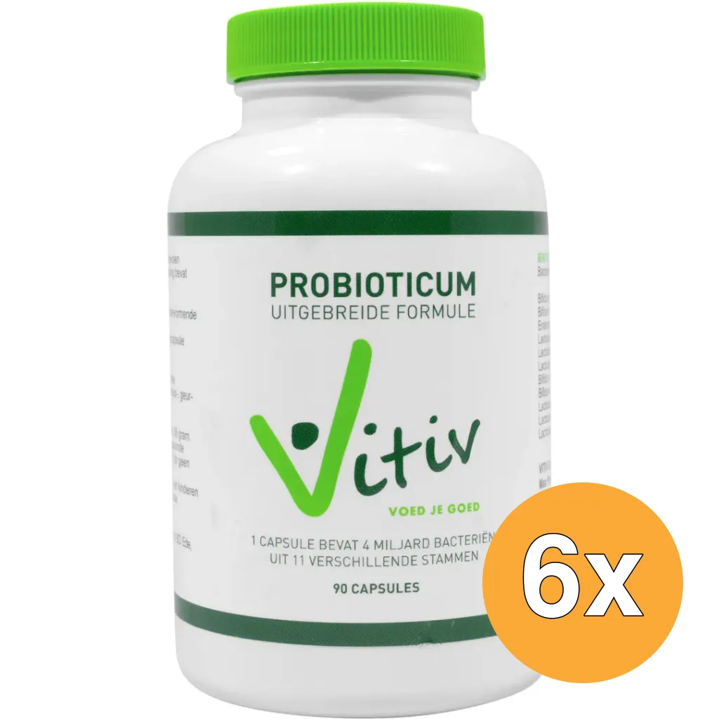 6x Vitiv Probioticum (90 capsules)
