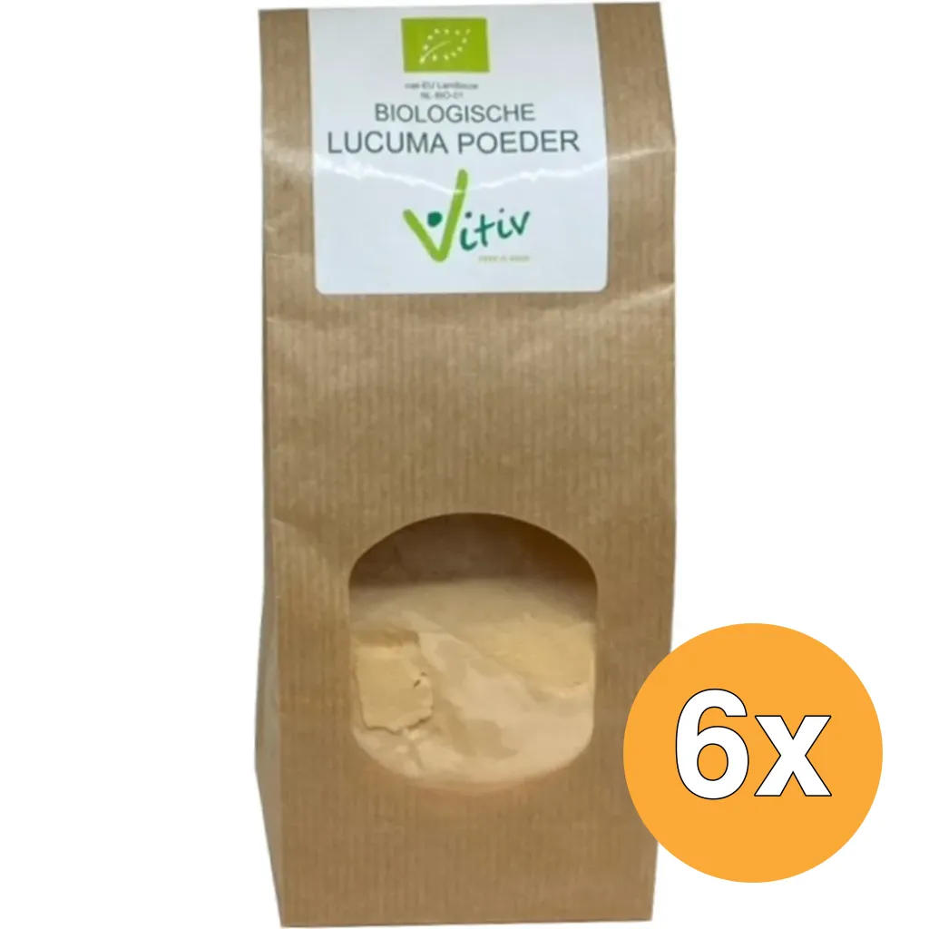 6x Vitiv Lucuma Poeder Bio (200 gr)