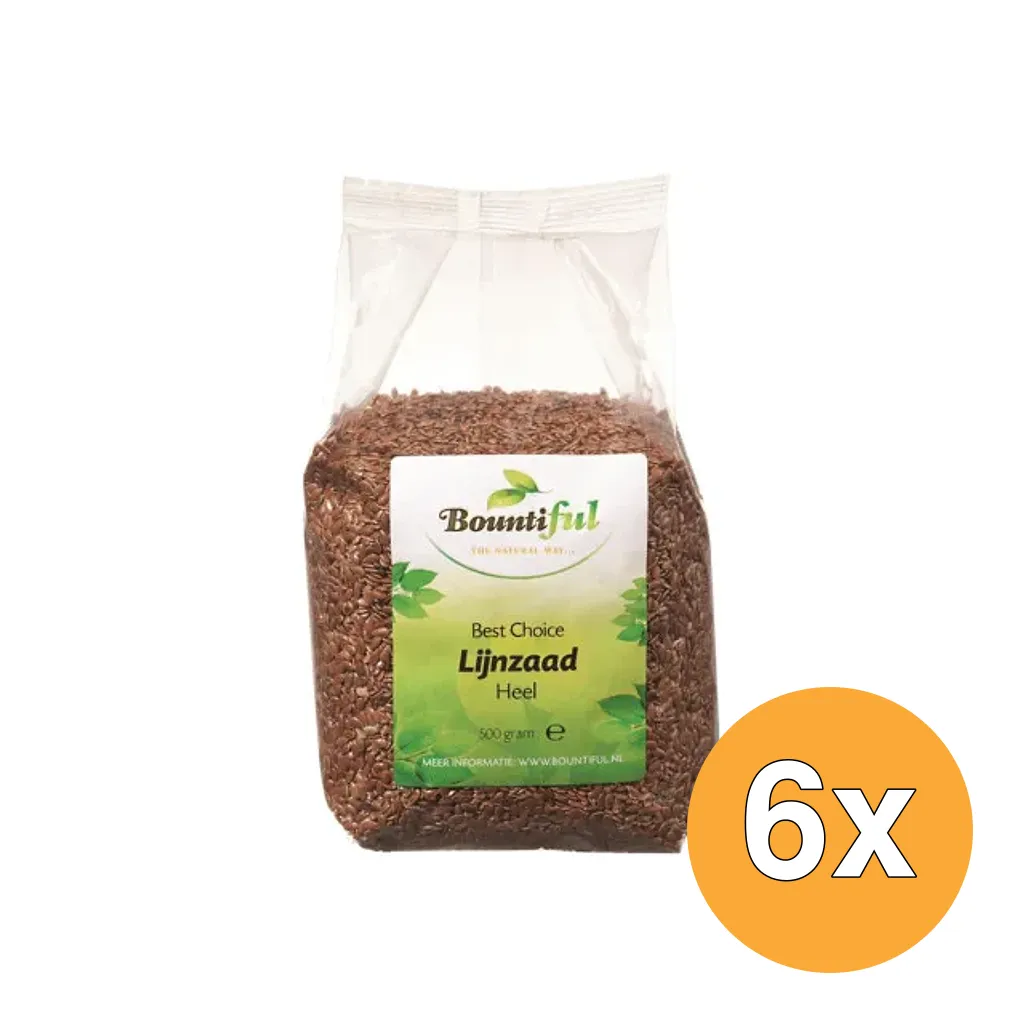 6x Bountiful Lijnzaad Heel (500 gr)