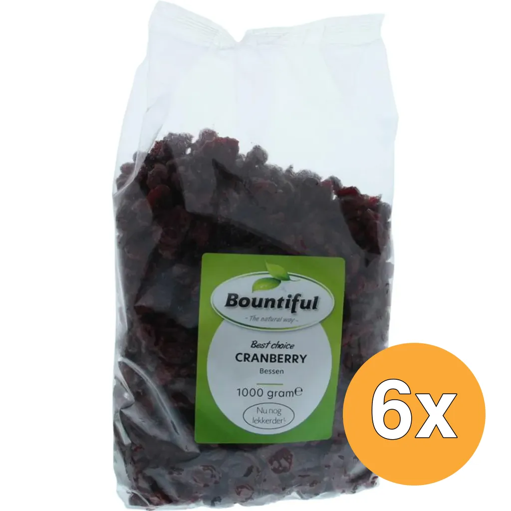 6x Bountiful Cranberry Bessen (1000 gr)