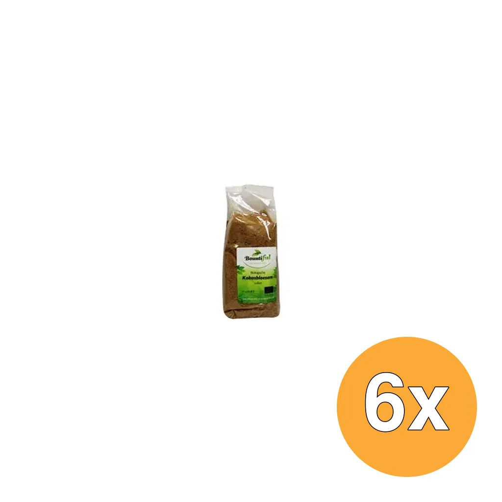 6x Bountiful Kokosbloesem Suiker Bio (500 gr)