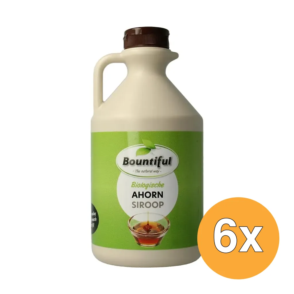 6x Bountiful Ahornsiroop Bio (1000 ml)