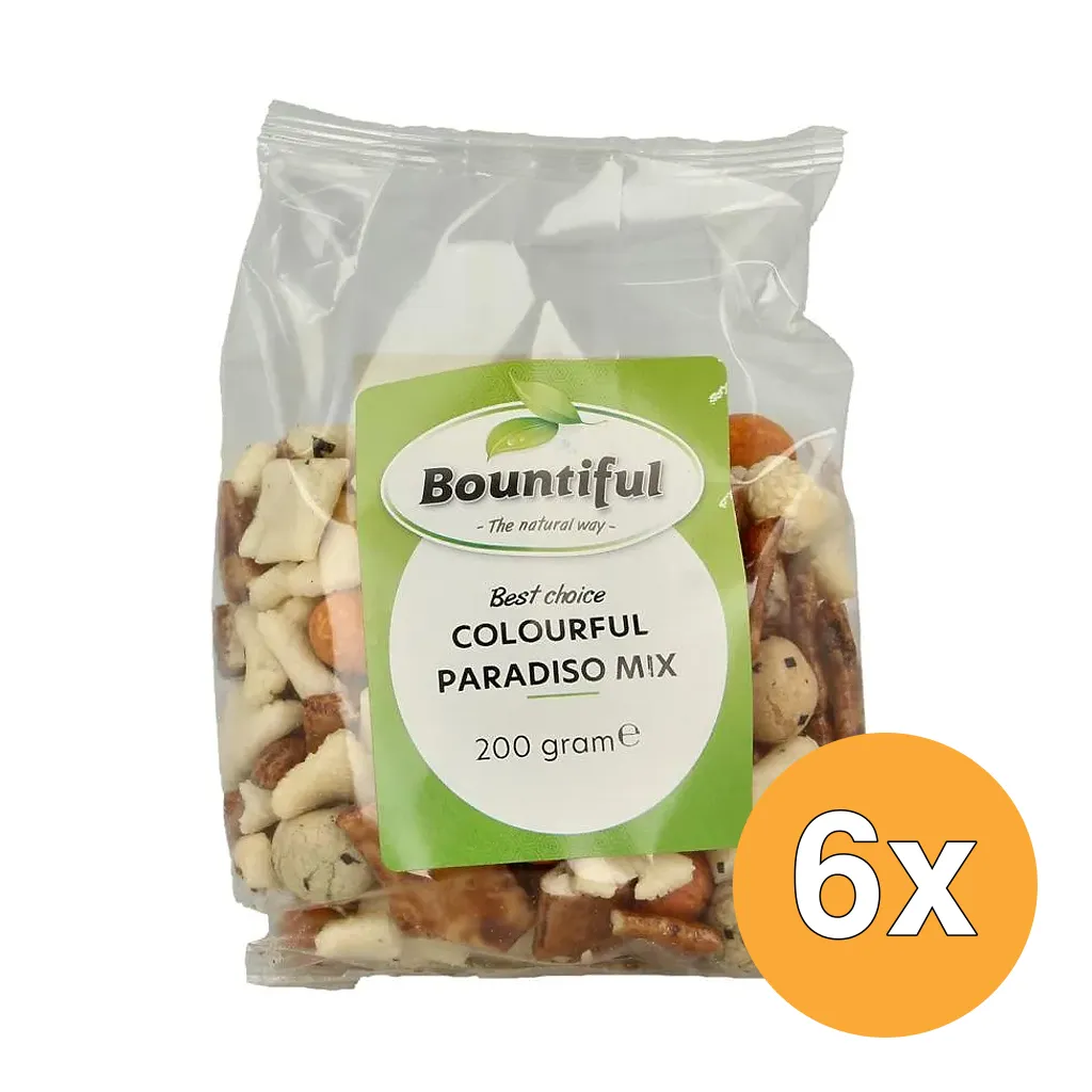 6x Bountiful Colourful Paradiso Mix (200 gr)