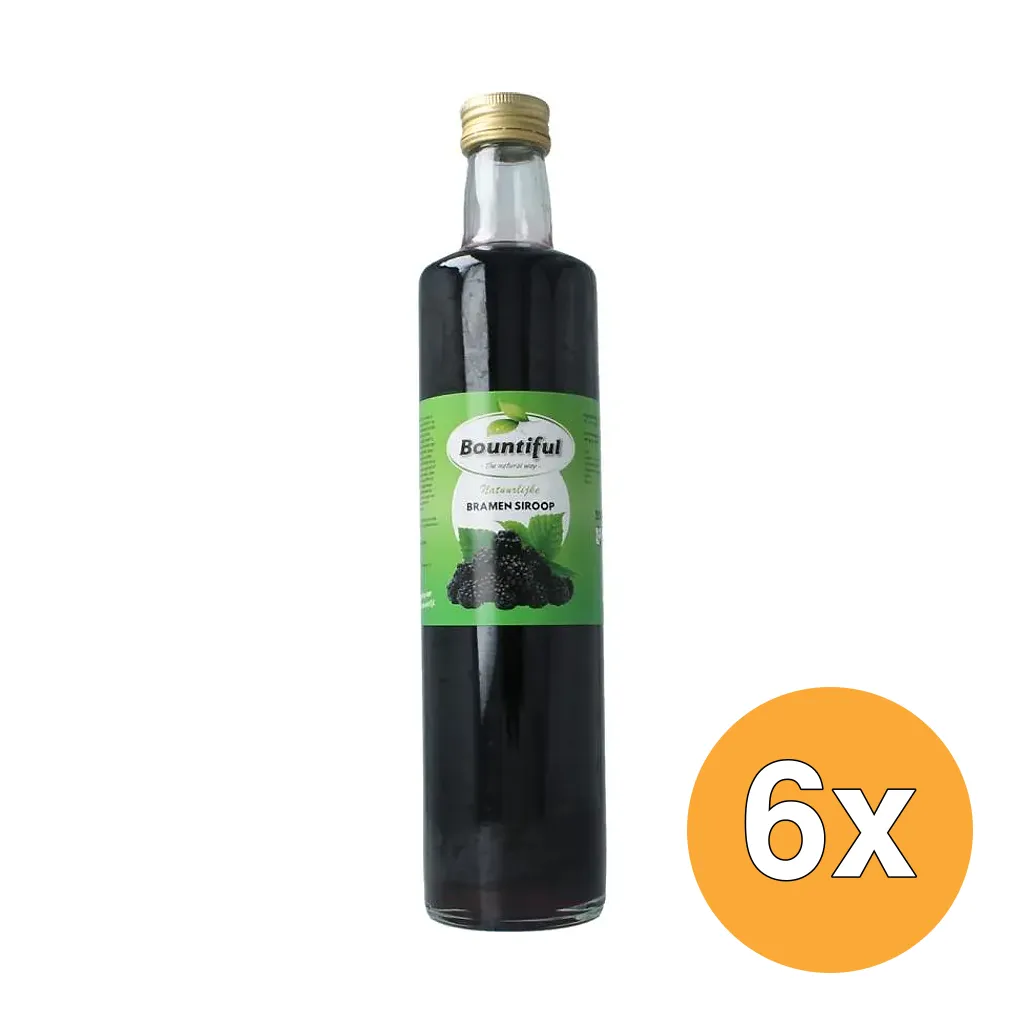 6x Bountiful Bramen Siroop (500 ml)