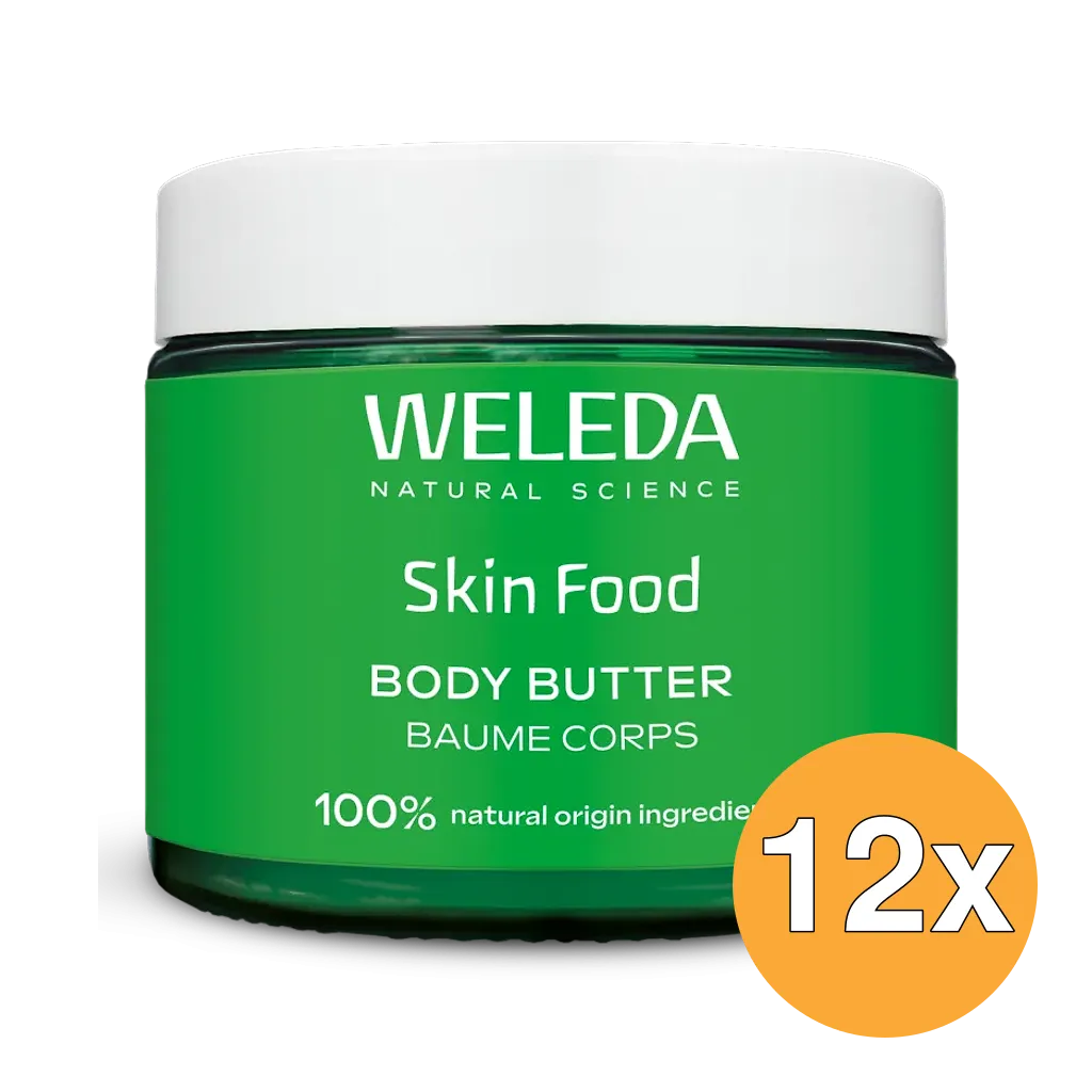 12x WELEDA Skin food body butter (150 ml)