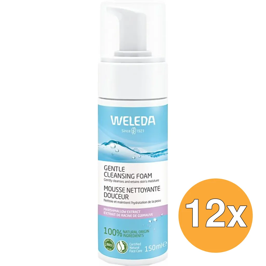 12x WELEDA Reinigingsmouse Mild Bio (250 ml)
