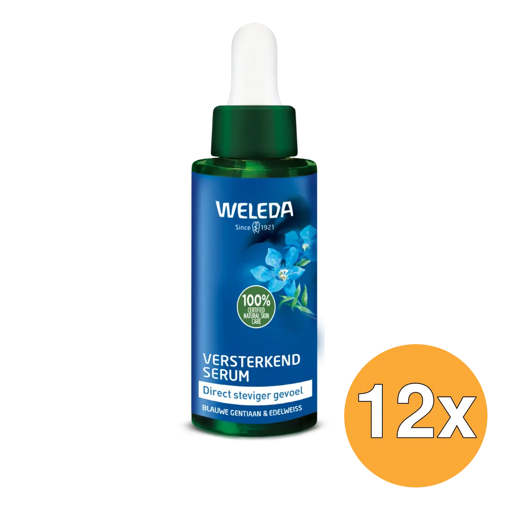 12x WELEDA Blauwe gentiaan & edelweiss versterkend serum (30 ml)