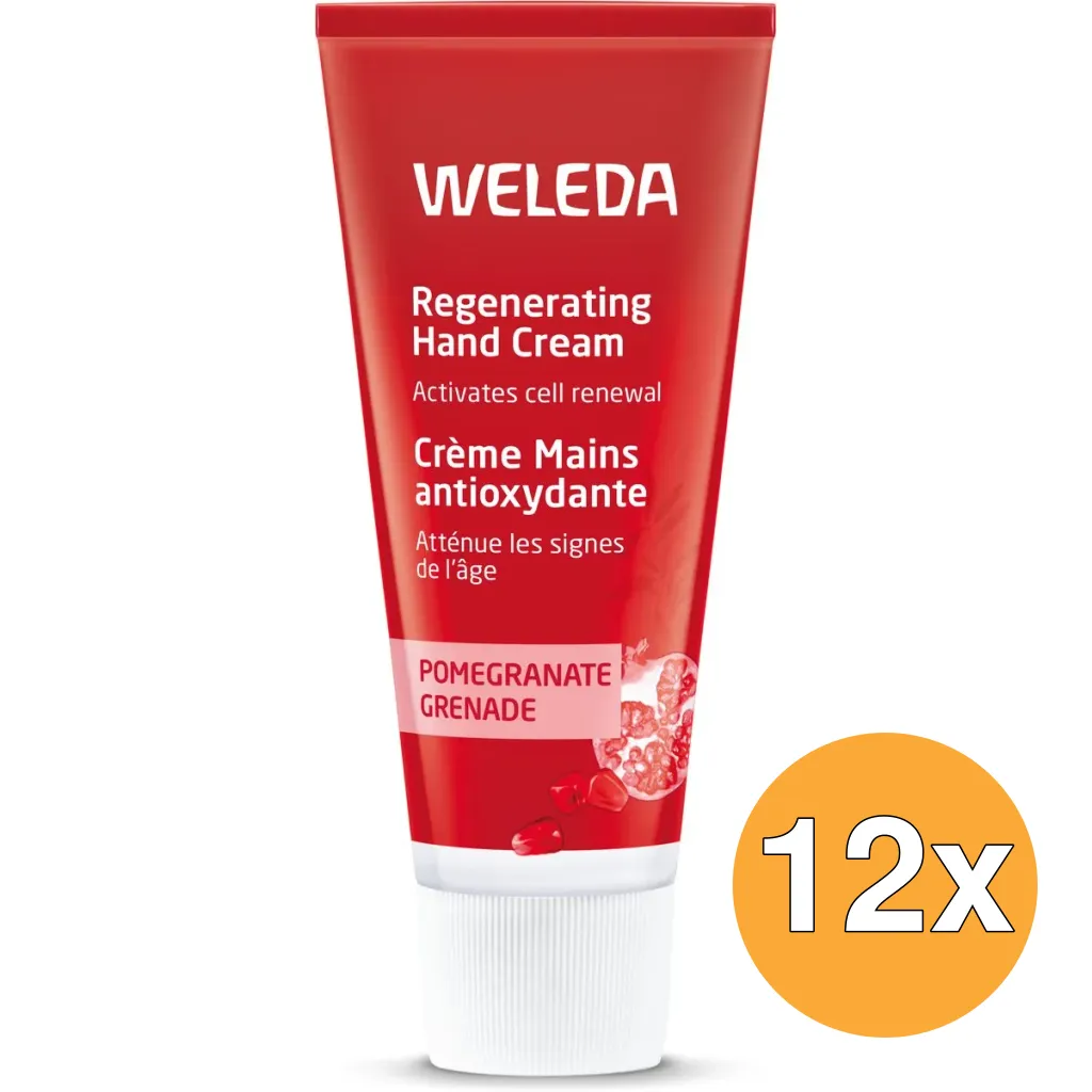 12x WELEDA Granaatappel Regeneratie Handcreme (50 ml)