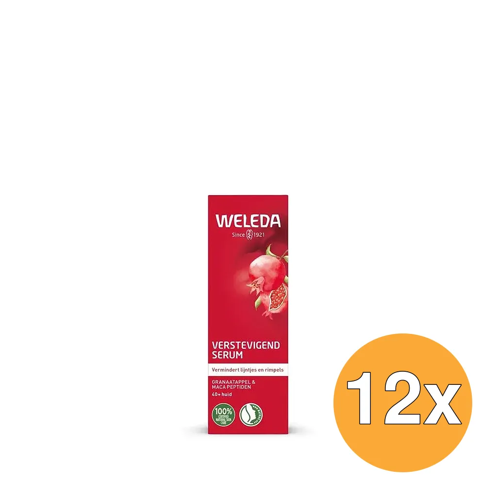 12x WELEDA Verstevigend serumgranaatappel/maca (30 ml)