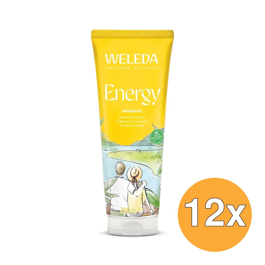 12x WELEDA Aroma shower energy (200 ml)