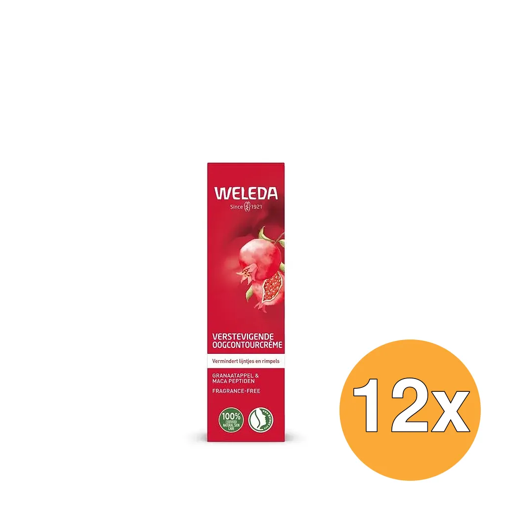 12x WELEDA Verstevigende oogcontourcreme (12 ml)