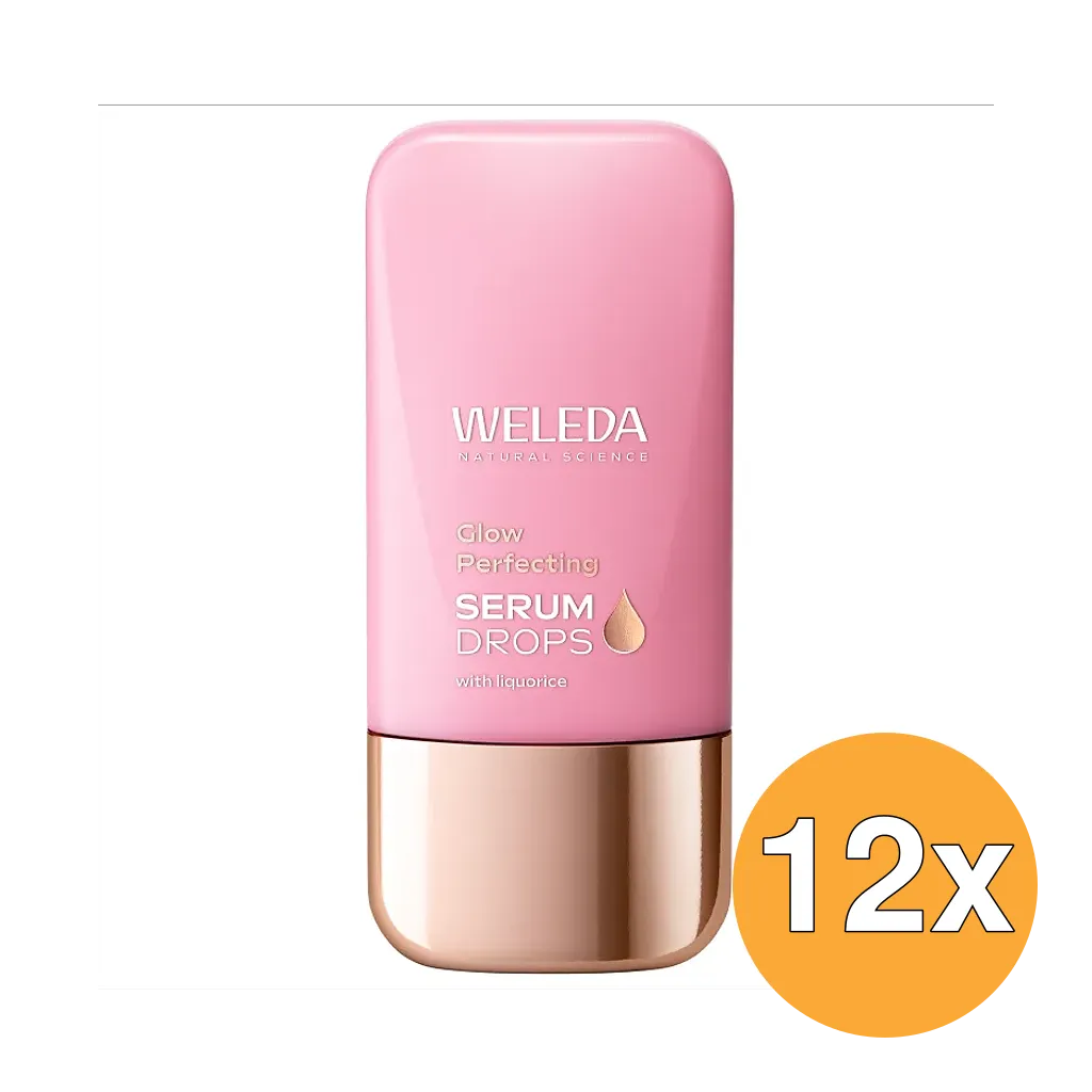 12x WELEDA Glow Boost Serum Drops (30 ml)
