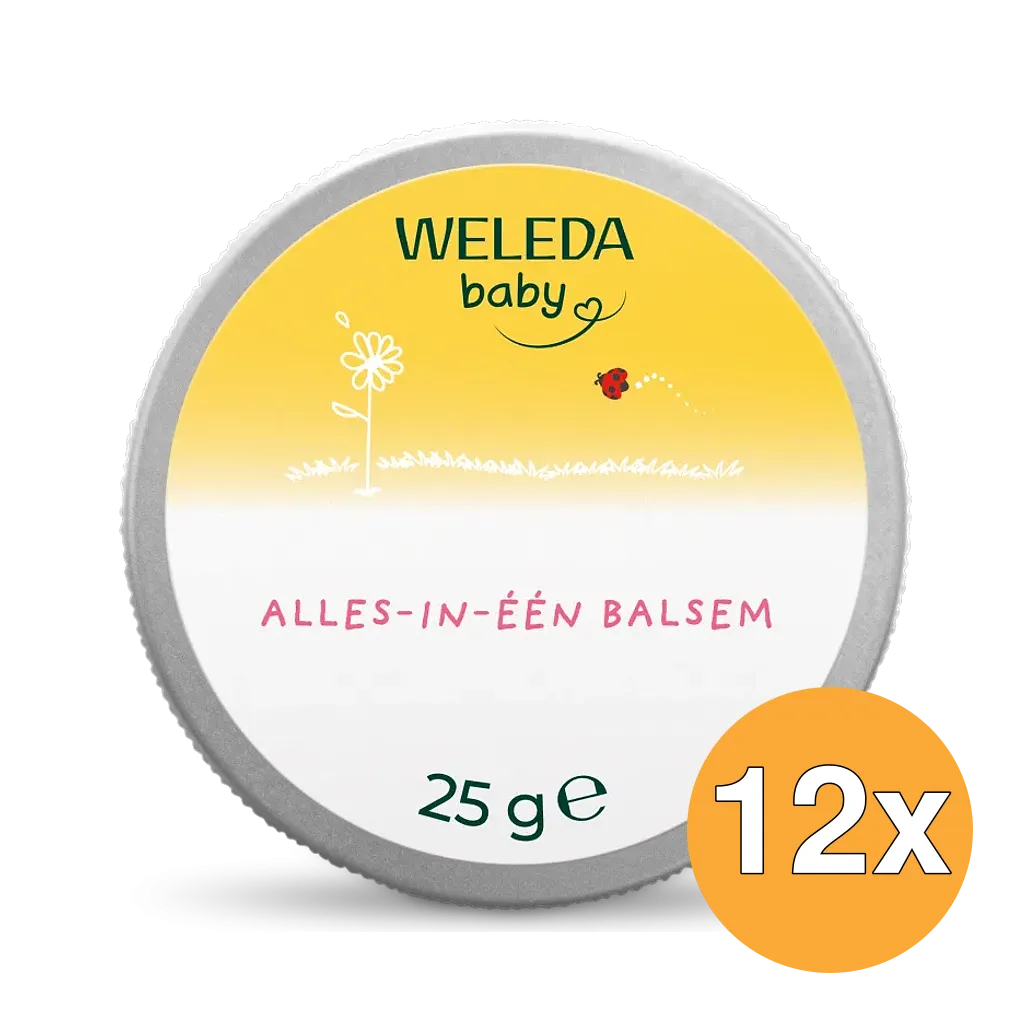 12x WELEDA Calendula alles-in-een balsem (25 gr)
