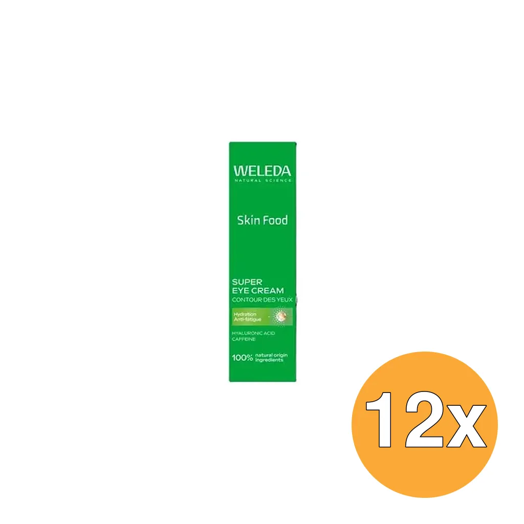 12x Weleda Skin Food Oogcontourcreme (12 ml)