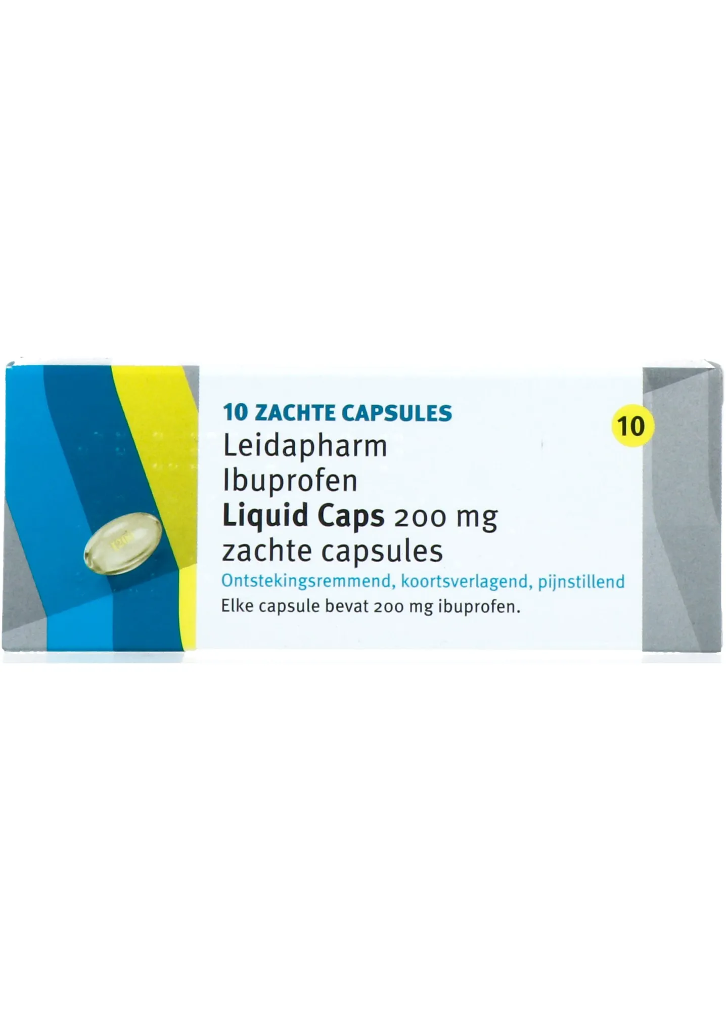 Leidapharm Ibuprofen 200mg Liquid (10 capsules)