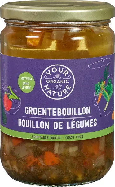 Your Organic Nature Groentebouillon Vloeibaar (500 ml)