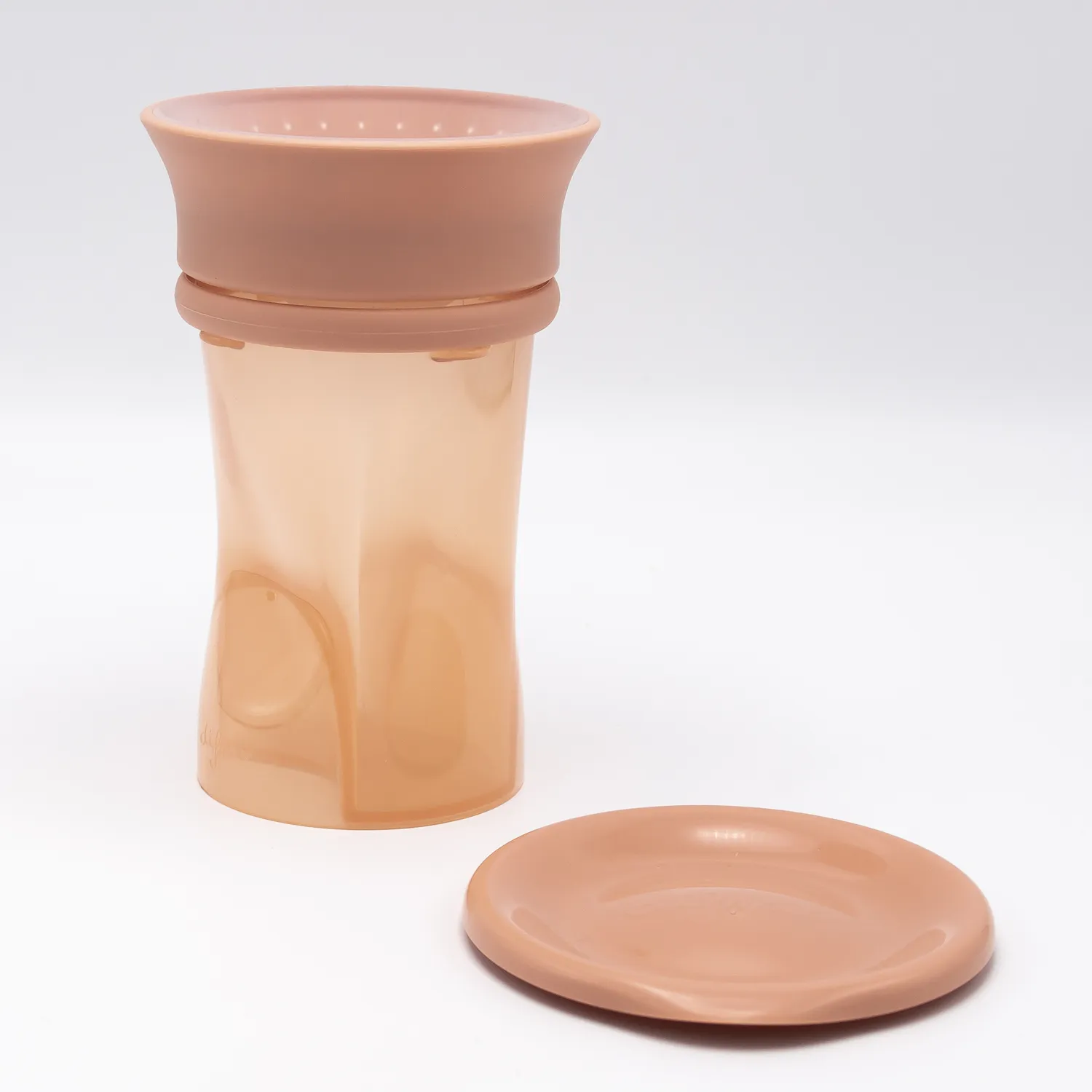 Difrax  Antilek Beker 360 Peach (1 stuk)