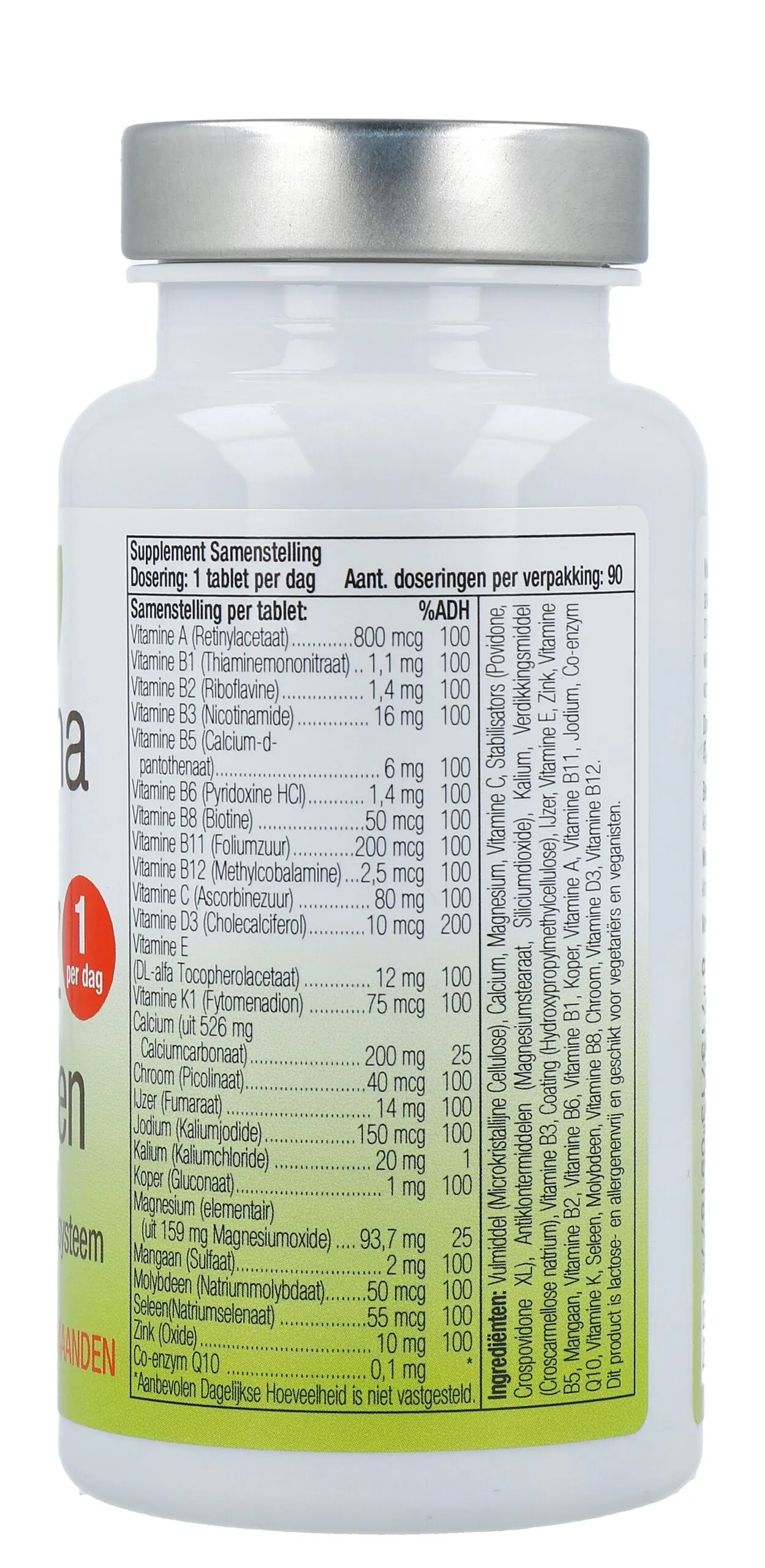 Unipharma Multi A-Z Volwassenen (90 tabletten)