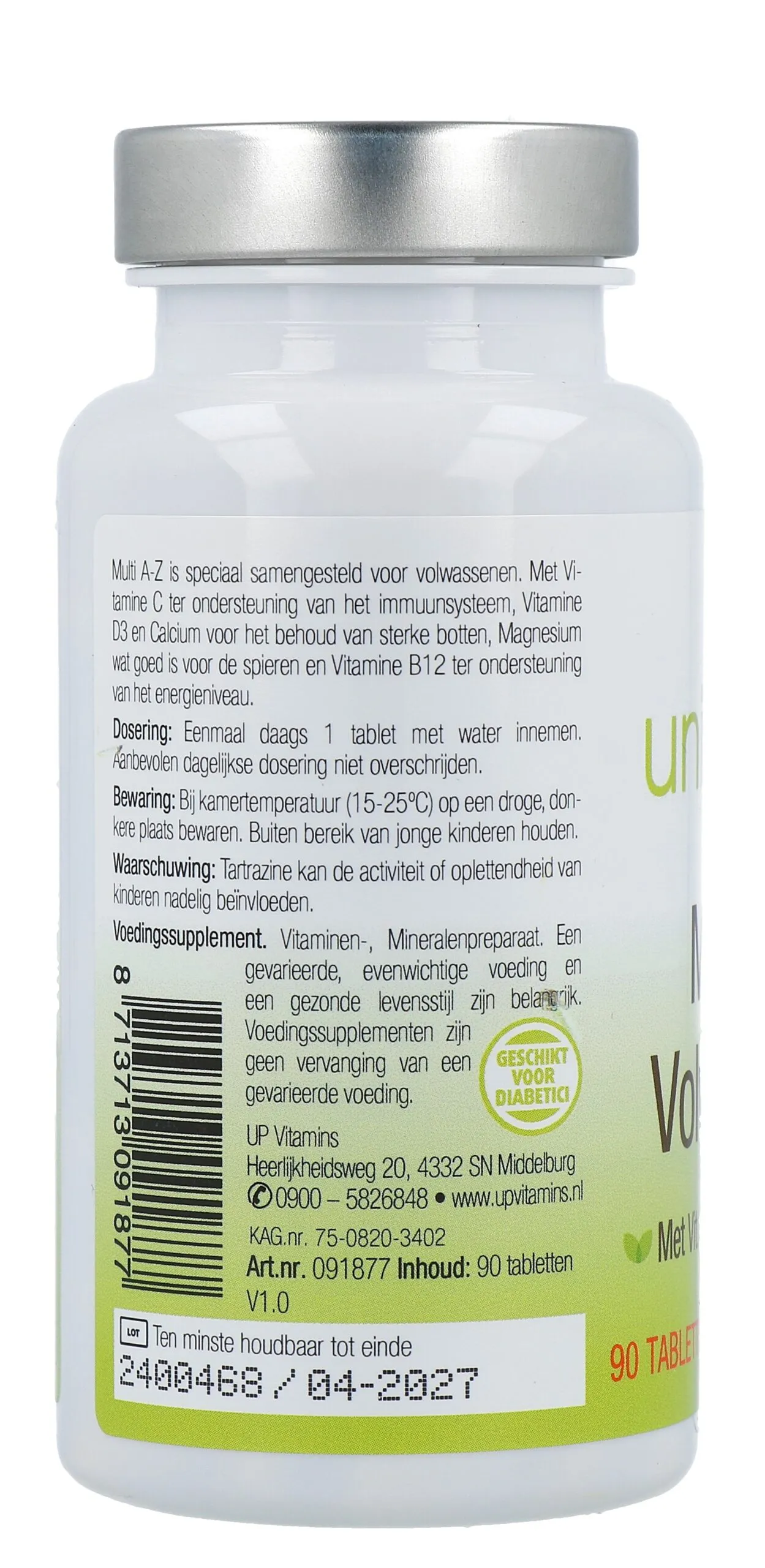 Unipharma Multi A-Z Volwassenen (90 tabletten) - image 2