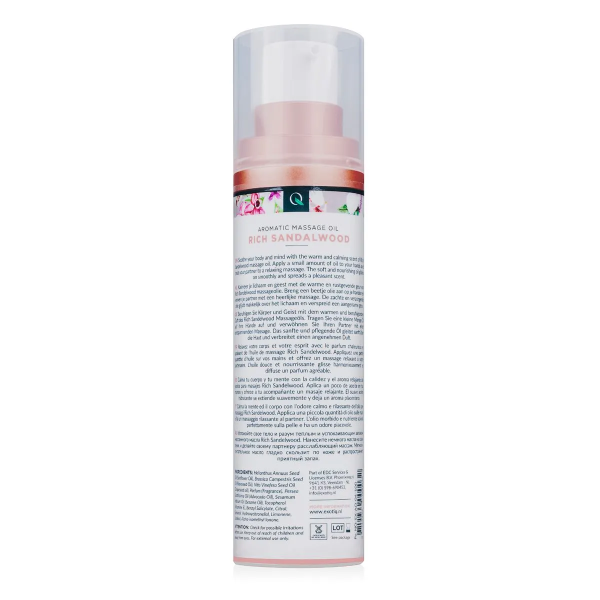 Exotiq Massageolie Rich Sandalwood (100 ml) - image 4
