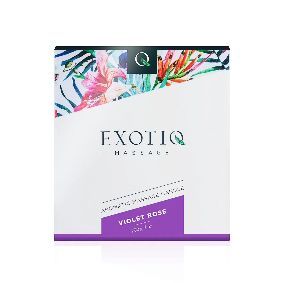Exotiq Massagekaars Violet Rose (200 gr) - image 3
