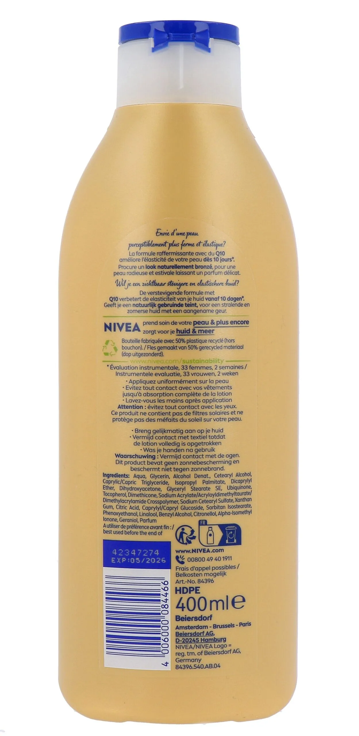 Nivea Bodylotion Q10 Firming & Bronze (400 ml)