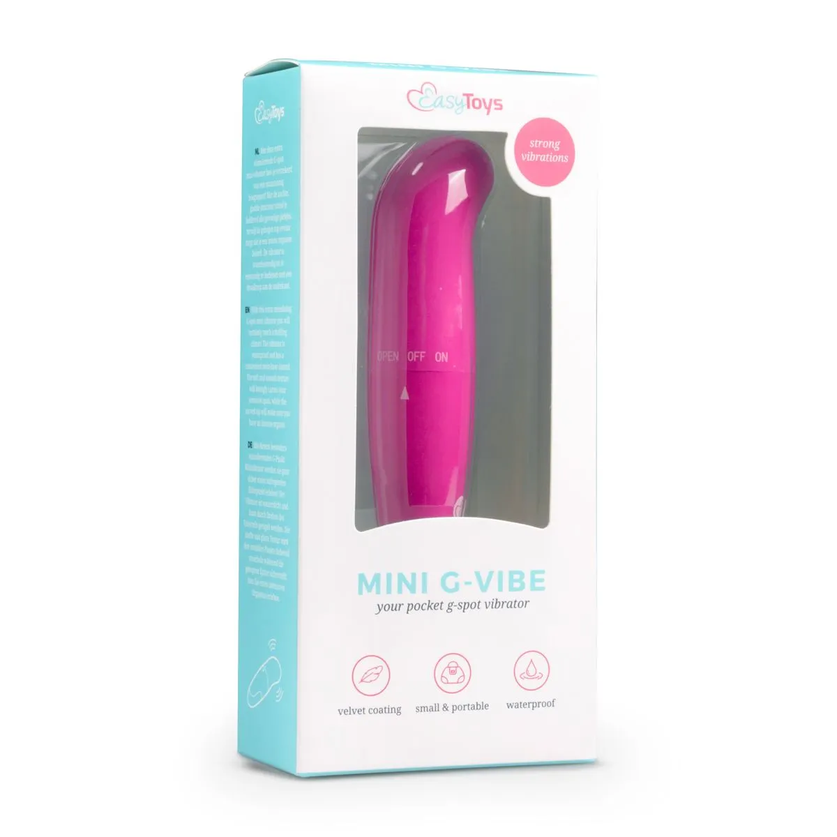Easytoys Mini Vibe Collection Mini G-spot vibrator - roze (1 stuk)