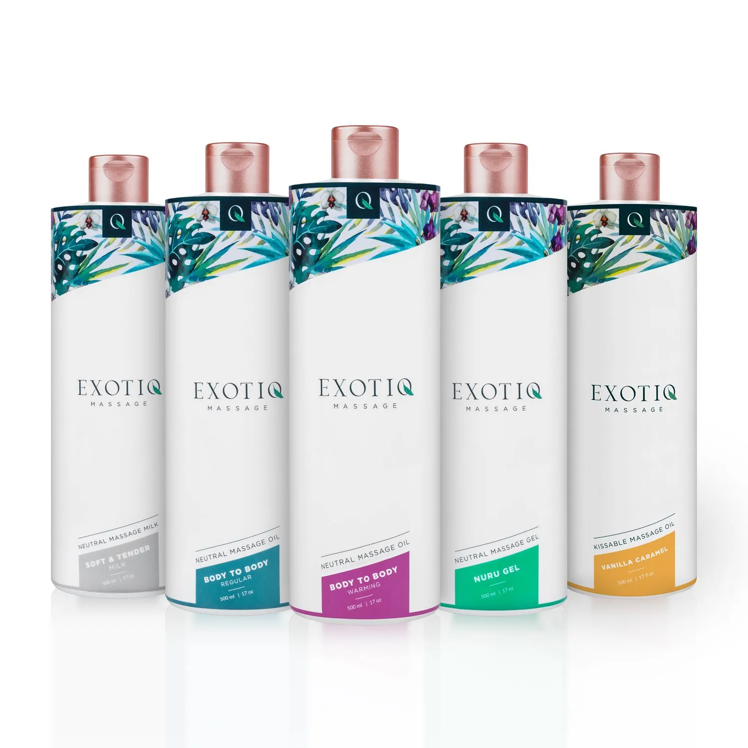 Exotiq Body To Body Verwarmende Massageolie (500 ml) - image 3