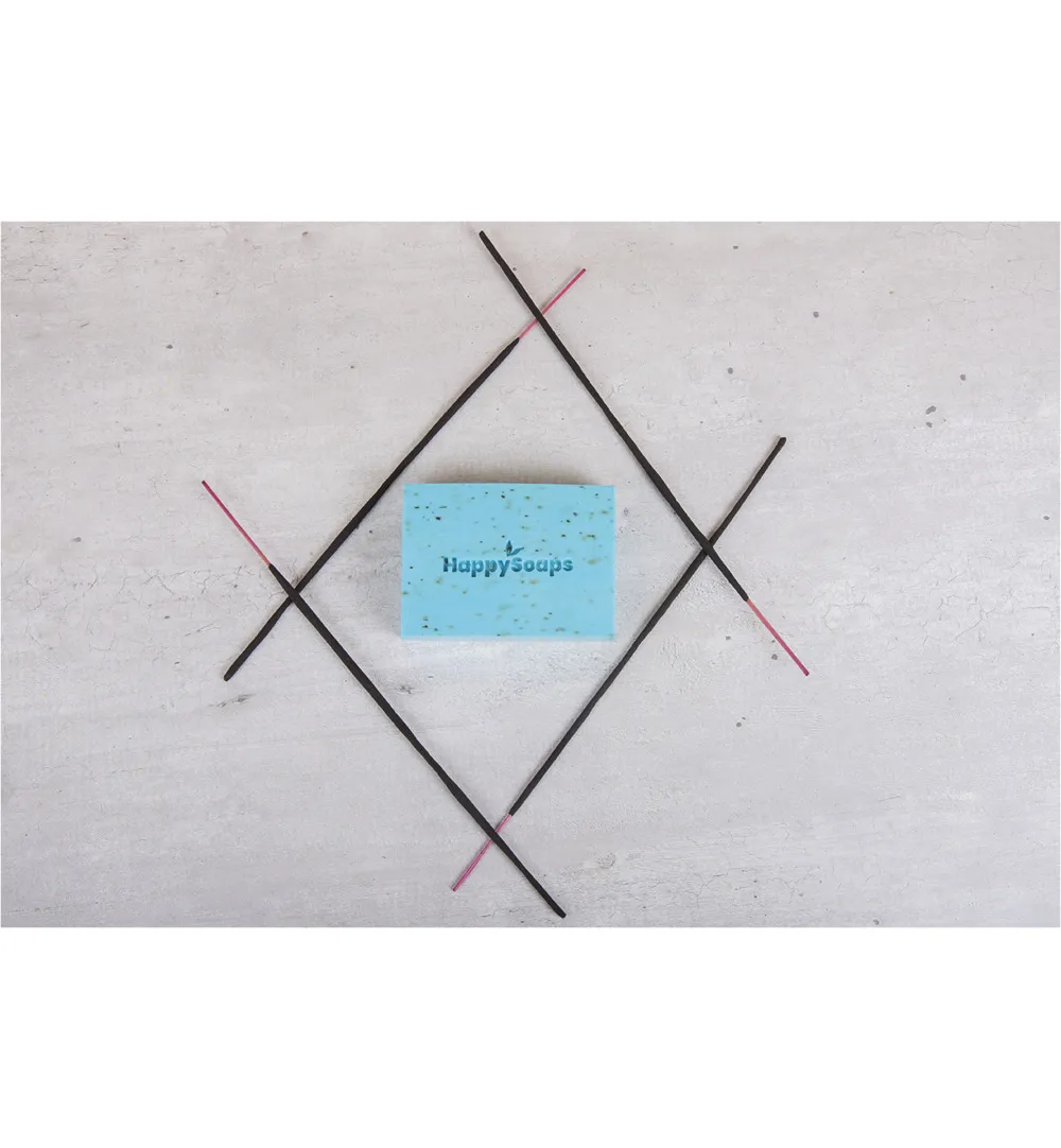 Happysoaps Body Bar Bergamot En Wierook (100 gr)